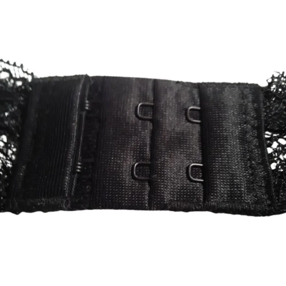 Soltrer Women's Push Up Lace Comfort T-Shirt Bra Padded Underwire Size 40C Black